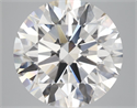 Lab Grown Diamond 6.80 Carats, Round with Ideal Cut, H Color, VS2 Clarity and Certified by IGI