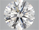 Lab Grown Diamond 6.80 Carats, Round with Ideal Cut, H Color, VS2 Clarity and Certified by IGI