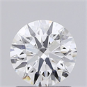 Del inventario de diamantes de laboratorio, 1.04 quilates, Redondo , Color F, claridad VVS2 y certificado IGI