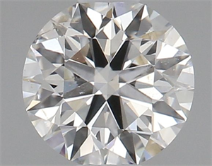 Foto Diamante Natural 0.40 quilates, Redondo , Color J, claridad SI2 y certificado GIA de