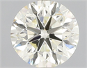 Natural Diamond 1.00 Carats, Round with Very Good Cut, N Color, VVS2 Clarity and Certified by GIA