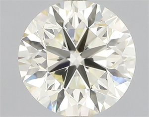 Picture of Natural Diamond 1.00 Carats, Round with Very Good Cut, N Color, VVS2 Clarity and Certified by GIA