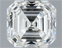 Diamante Natural 1.01 quilates, Asscher , Color H, claridad VS2 y certificado IGI
