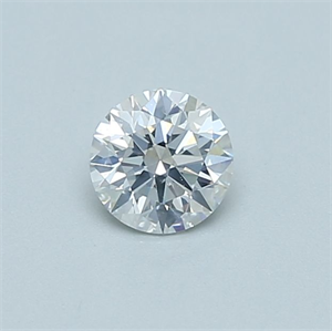 Foto Diamante Natural 0.40 quilates, Redondo , Color E, claridad SI2 y certificado GIA de