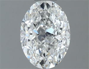 Picture of Natural Diamond 0.90 Carats, Oval with  Cut, F Color, SI1 Clarity and Certified by GIA