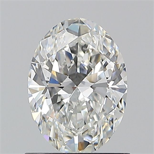 Picture of Natural Diamond 0.90 Carats, Oval with  Cut, G Color, VVS2 Clarity and Certified by GIA