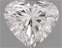 Natural Diamond 0.51 Carats, Heart with  Cut, H Color, IF Clarity and Certified by IGI
