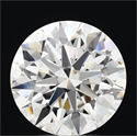 Lab Grown Diamond 4.07 Carats, Round with Excellent Cut, F Color, VVS2 Clarity and Certified by GIA
