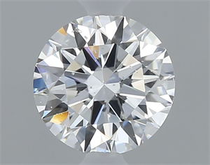 Foto Diamante Natural 0.40 quilates, Redondo , Color F, claridad SI2 y certificado GIA de