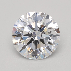 Picture of Lab Grown Diamond 1.13 Carats, Round with Ideal Cut, D Color, VVS2 Clarity and Certified by IGI