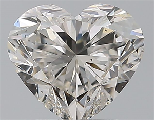 Picture of Natural Diamond 2.01 Carats, Heart with  Cut, H Color, SI1 Clarity and Certified by GIA