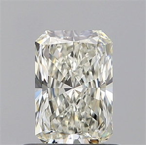Picture of Natural Diamond 0.70 Carats, Radiant with  Cut, K Color, SI1 Clarity and Certified by GIA