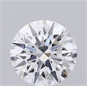 Lab Grown Diamond 1.55 Carats, Round with Ideal Cut, D Color, VS1 Clarity and Certified by IGI