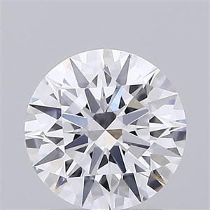 Picture of Lab Grown Diamond 1.55 Carats, Round with Ideal Cut, D Color, VS1 Clarity and Certified by IGI