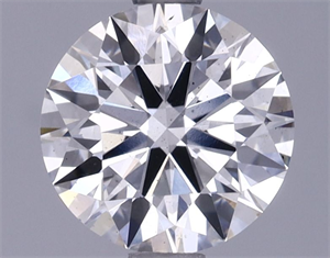 Picture of Lab Grown Diamond 1.33 Carats, Round with Ideal Cut, E Color, VS2 Clarity and Certified by IGI