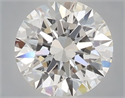 Lab Grown Diamond 1.10 Carats, Round with Excellent Cut, E Color, VVS2 Clarity and Certified by IGI