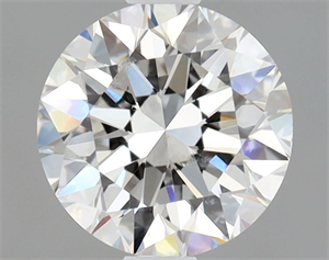 Picture of Natural Diamond 0.90 Carats, Round with Excellent Cut, F Color, SI2 Clarity and Certified by GIA