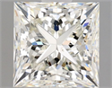 Natural Diamond 1.01 Carats, Princess with  Cut, J Color, SI2 Clarity and Certified by GIA