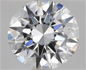 Natural Diamond 2.50 Carats, Round with Excellent Cut, D Color, VS2 Clarity and Certified by GIA