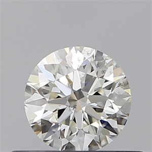 Picture of Natural Diamond 0.40 Carats, Round with Excellent Cut, I Color, SI1 Clarity and Certified by GIA