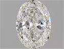 Diamante Natural 0.53 quilates, Ovalado , Color I, claridad IF y certificado GIA