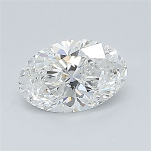 Foto Diamante Natural 0.50 quilates, Ovalado , Color F, claridad VS1 y certificado GIA de
