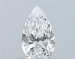Foto Diamante Natural 0.30 quilates, De pera , Color D, claridad VVS2 y certificado GIA de