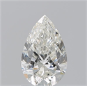 Natural Diamond 1.07 Carats, Pear with  Cut, I Color, VS2 Clarity and Certified by GIA