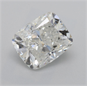 Natural Diamond 3.01 Carats, Cushion with  Cut, H Color, VS2 Clarity and Certified by GIA