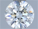 Natural Diamond 0.80 Carats, Round with Excellent Cut, I Color, SI1 Clarity and Certified by IGI