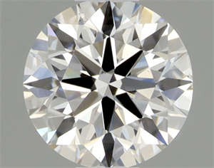Picture of Natural Diamond 0.42 Carats, Round with Excellent Cut, F Color, SI1 Clarity and Certified by GIA