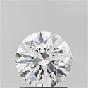 Del inventario de diamantes de laboratorio, 1.04 quilates, Redondo , Color D, claridad VVS1 y certificado IGI