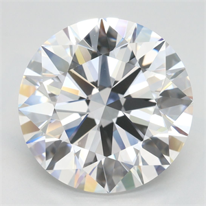 Picture of Lab Grown Diamond 4.98 Carats, Round with Excellent Cut, D Color, IF Clarity and Certified by GIA