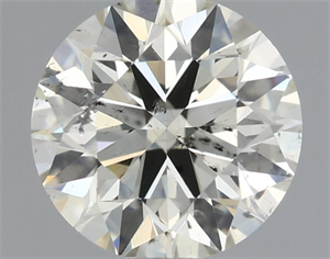Foto Diamante Natural 0.71 quilates, Redondo , Color K, claridad SI1 y certificado IGI de