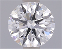 Lab Grown Diamond 1.06 Carats, Round with Ideal Cut, D Color, VVS2 Clarity and Certified by IGI
