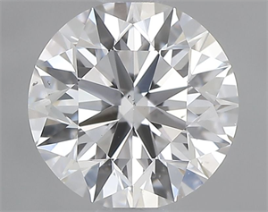 Picture of Natural Diamond 0.82 Carats, Round with Excellent Cut, E Color, SI1 Clarity and Certified by GIA