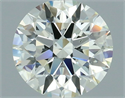 Diamante Natural 0.72 quilates, Redondo , Color K, claridad SI1 y certificado GIA