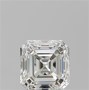 Foto Diamante Natural 1.05 quilates, Asscher , Color I, claridad VVS1 y certificado GIA de