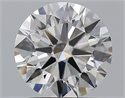 Natural Diamond 1.73 Carats, Round with Excellent Cut, E Color, IF Clarity and Certified by GIA