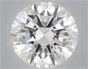 Lab Grown Diamond 5.03 Carats, Round with Excellent Cut, F Color, VVS1 Clarity and Certified by IGI