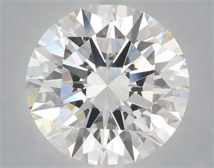 Picture of Lab Grown Diamond 5.03 Carats, Round with Excellent Cut, F Color, VVS1 Clarity and Certified by IGI