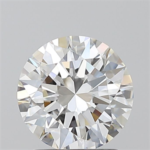 Picture of Natural Diamond 1.50 Carats, Round with Excellent Cut, E Color, VVS2 Clarity and Certified by GIA