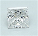 Diamante Natural 1.01 quilates, Princesa , Color E, claridad SI1 y certificado GIA