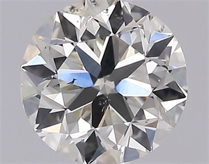 Foto Diamante Natural 0.80 quilates, Redondo , Color L, claridad SI2 y certificado GIA de