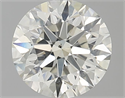 Diamante Natural 0.82 quilates, Redondo , Color L, claridad SI1 y certificado GIA