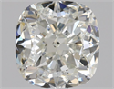 Natural Diamond 0.91 Carats, Cushion with  Cut, J Color, VVS1 Clarity and Certified by GIA