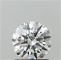 Lab Grown Diamond 1.10 Carats, Round with Ideal Cut, F Color, VS1 Clarity and Certified by IGI