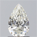 Diamante Natural 0.90 quilates, De pera , Color H, claridad VVS1 y certificado GIA