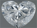 Natural Diamond 0.60 Carats, Heart with  Cut, G Color, SI2 Clarity and Certified by GIA