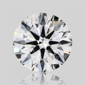 Picture of Natural Diamond 0.90 Carats, Round with Excellent Cut, H Color, SI2 Clarity and Certified by GIA